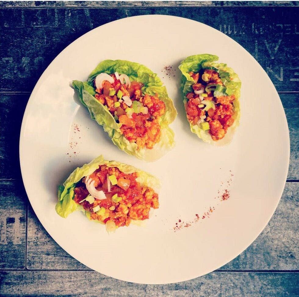 Recette Wrap de laitue façon "sloppy joe" BeHarmony