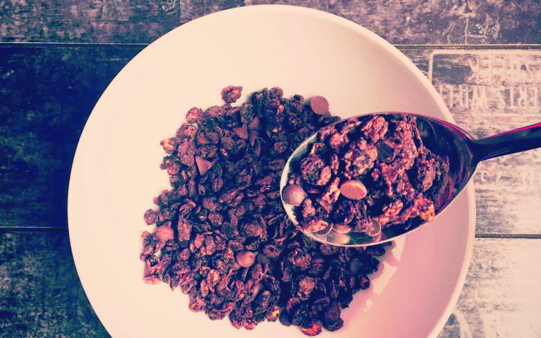 BeHarmony, recette granola aux 2 chocolats