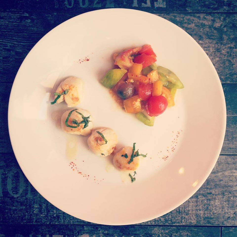 55. saint jacques & tomates anciennes Beharmony recette perte de poids saint jacques & tomates anciennes