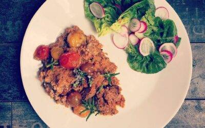 Crumble Chorizo & Amandes