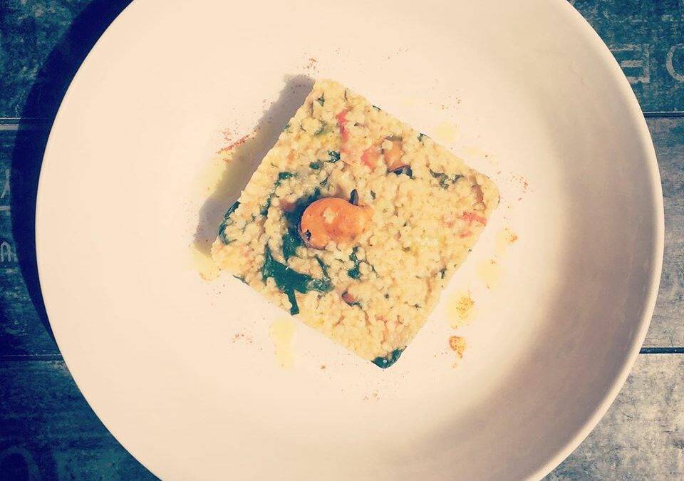 Beharmony recette perte de poids isotto de millet aux moules
