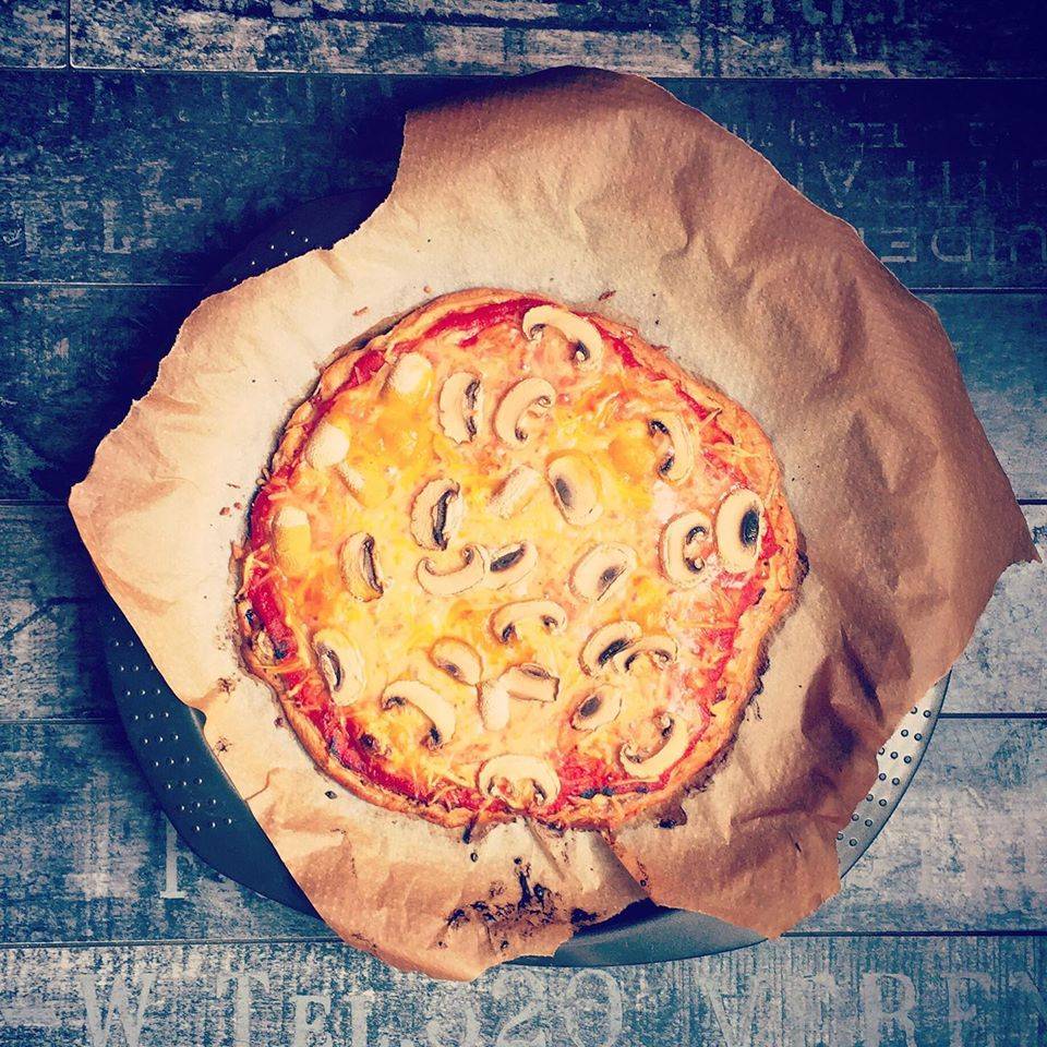 62.pizza croute de poulet BeHarmony recette pizza croute de poulet