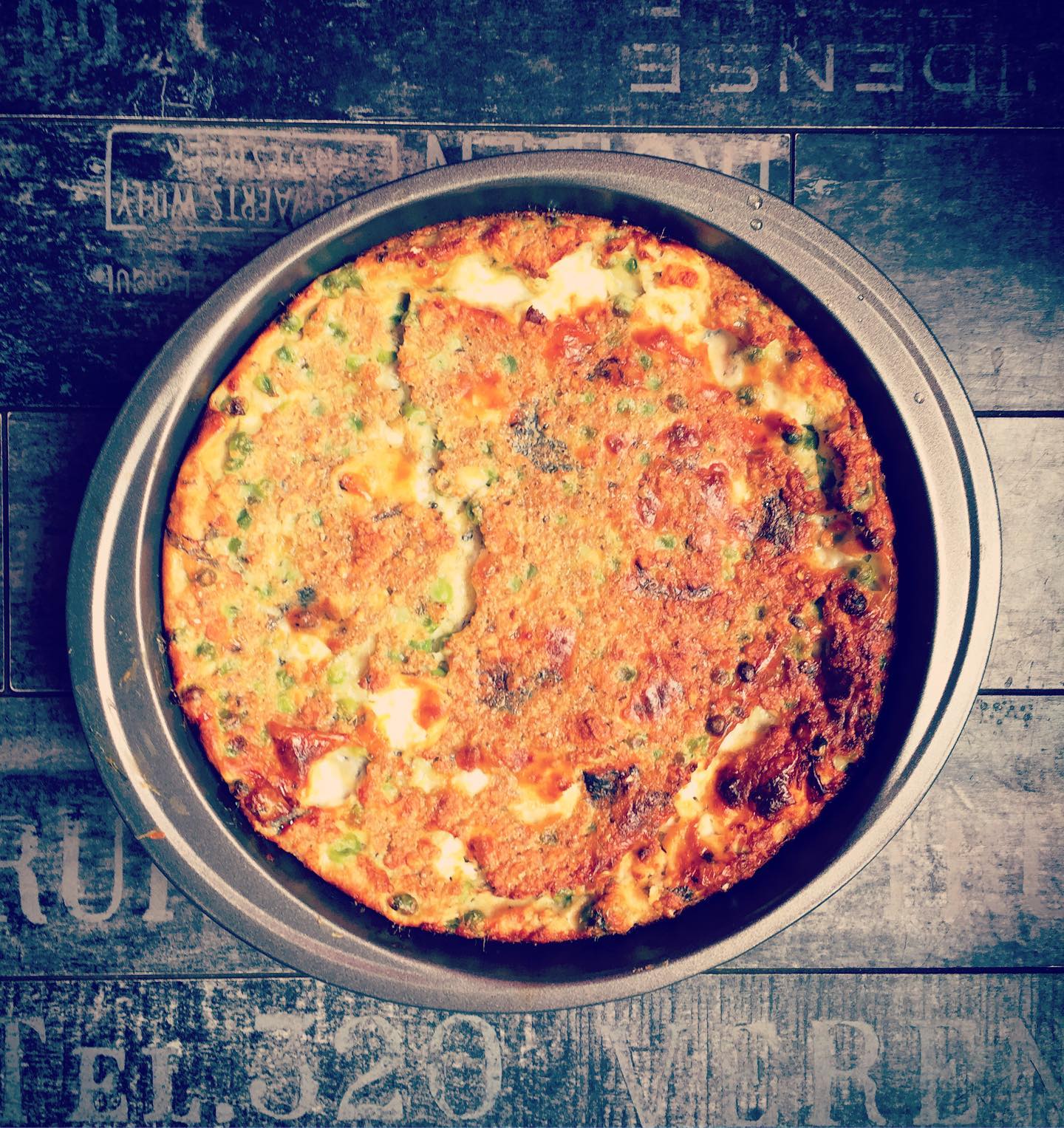 67.clafoutis chèvre petits pois Recette beharmony clafoutis chèvre petits pois