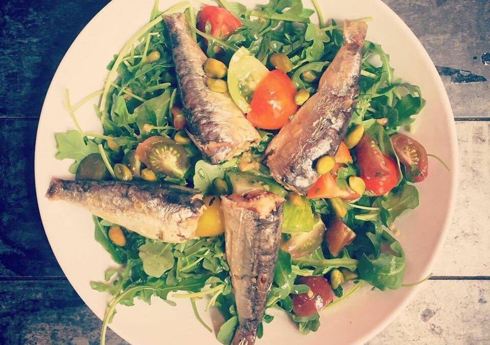 Be-harmony recette perte de poids salade de sardines