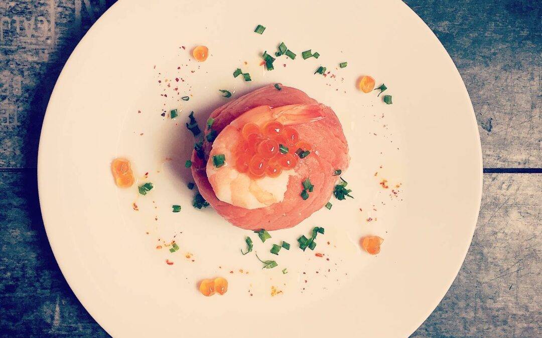 Timbale de Saumon Sauvage Fumé