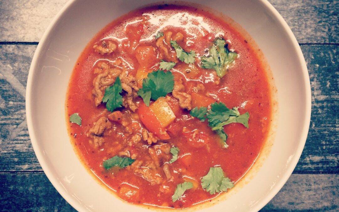 Soupe Façon Poivrons Farcis
